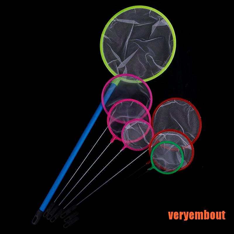 Vợt Lưới Bắt Cá Mini Có Tay Cầm Tiện Dụng