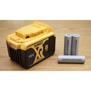 Dmtt pin đóng 18v 8.0ah nhận sạc zin dewalt
