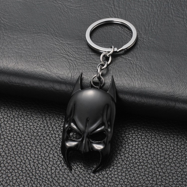 Móc treo chìa khóa mặt nạ Người dơi. Móc khóa mặt nạ Batman.