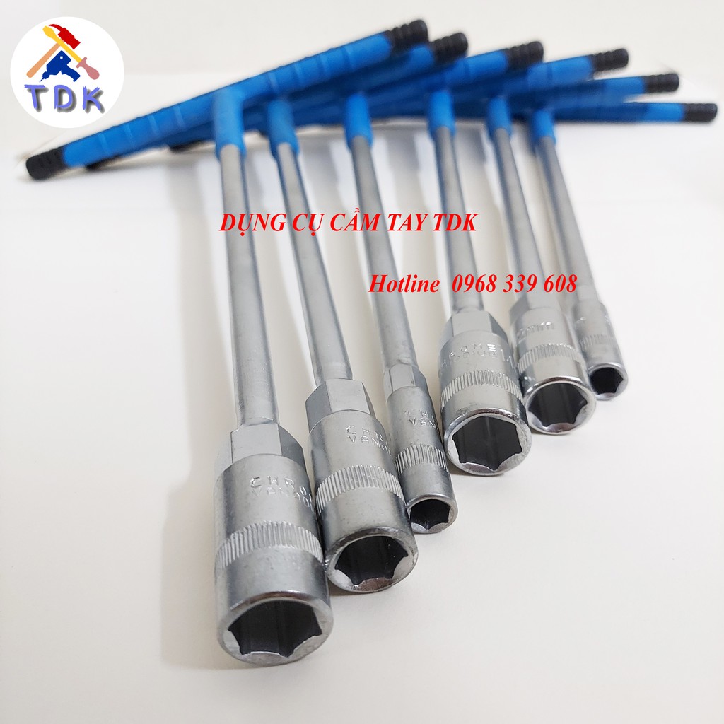 Cần chữ T đủ cỡ từ 8~19mm C-Mart F0091, tay vặn chữ T chất lượng cao