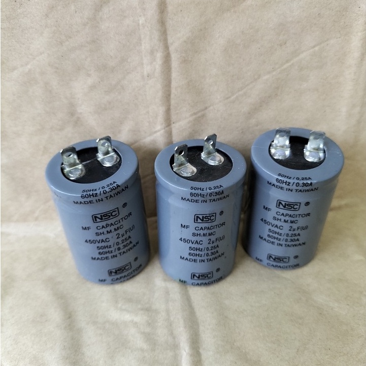 Tụ điện dầu 2uf ;2,5uf; 3 uf; 4 uf ; 5 uf dùng thay thế cho quạt điện, máy bơm nhỏ