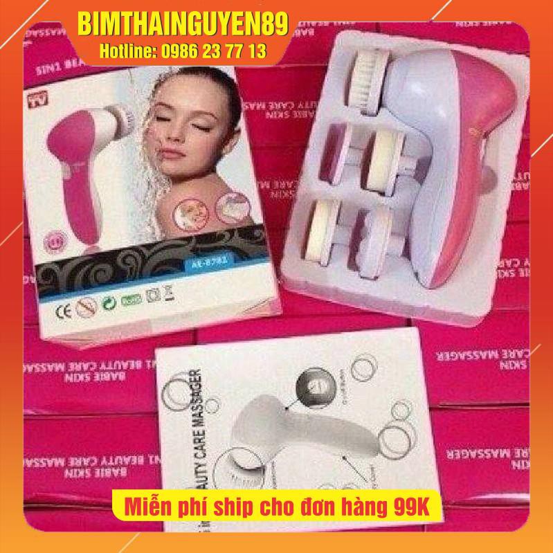 Máy Rửa Mặt Massage 5 Trong 1
