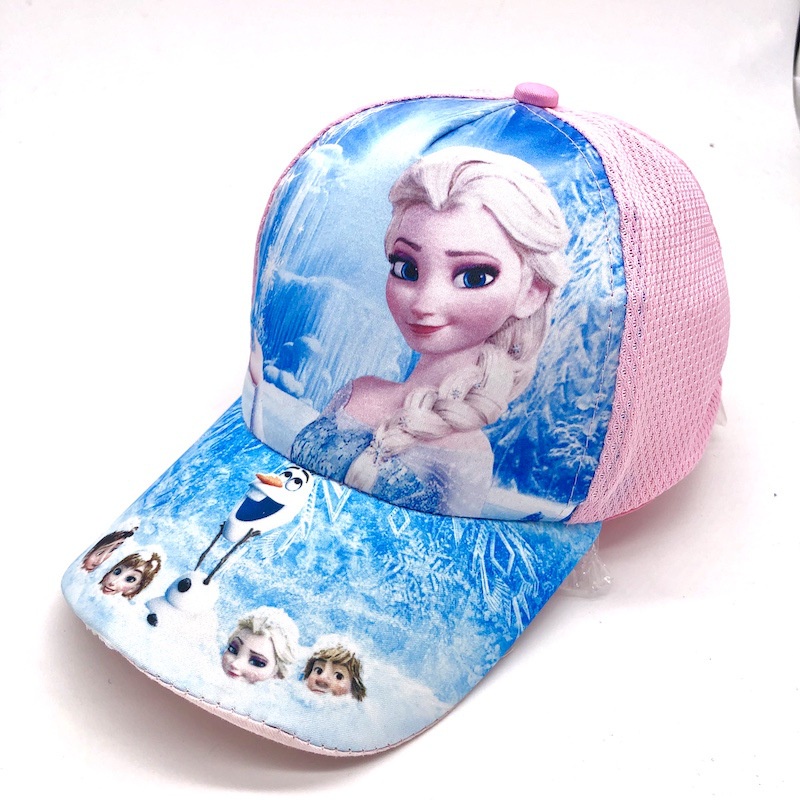 Mũ Lưỡi Trai Hoạt Hình Disney Frozen Anna Elsa Mickey Minnie Có Thể Điều Chỉnh Cho Bé Trai Và Bé Gái
