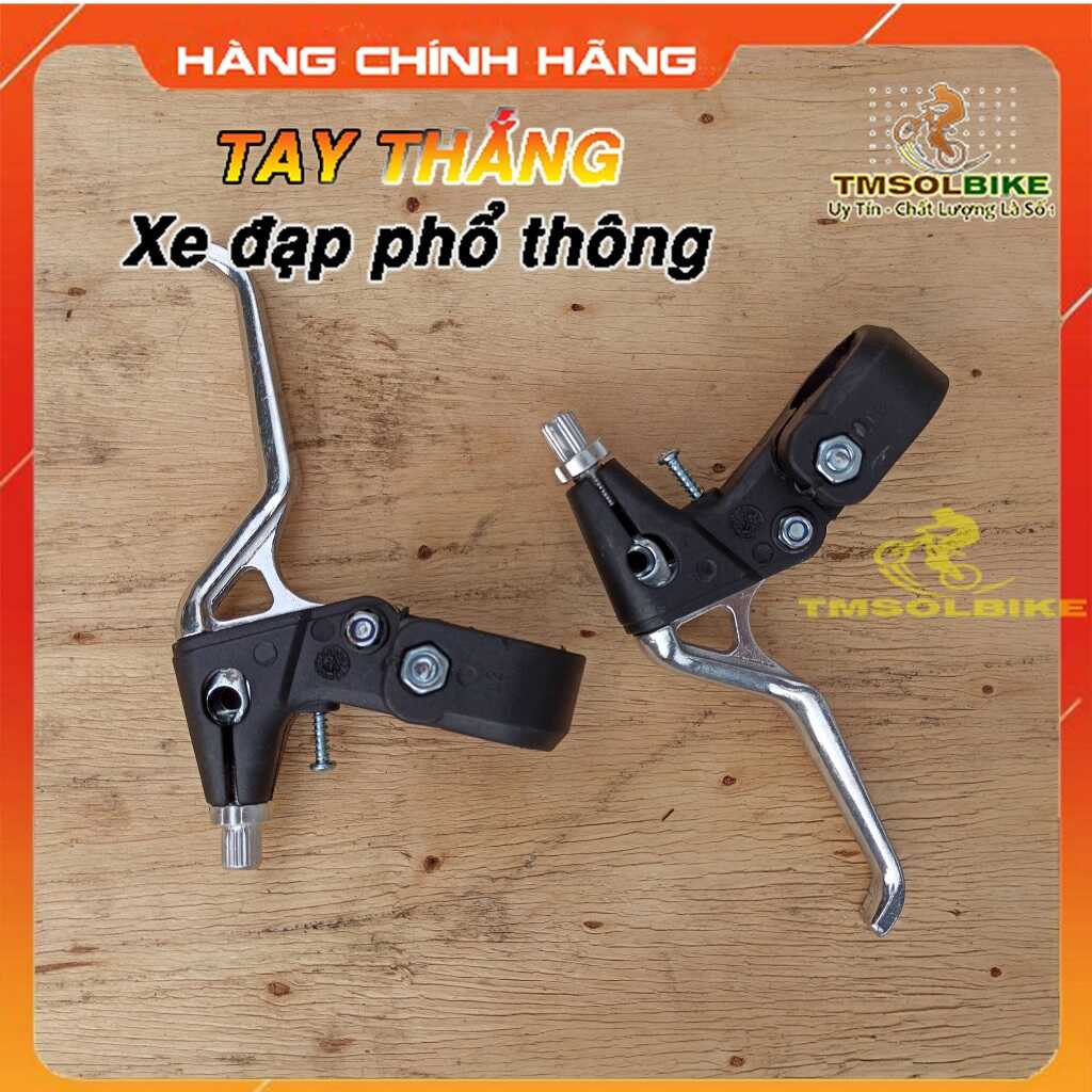 Cặp Tay Thắng xe đạp Phổ Thông thiết kế gọn đẹp