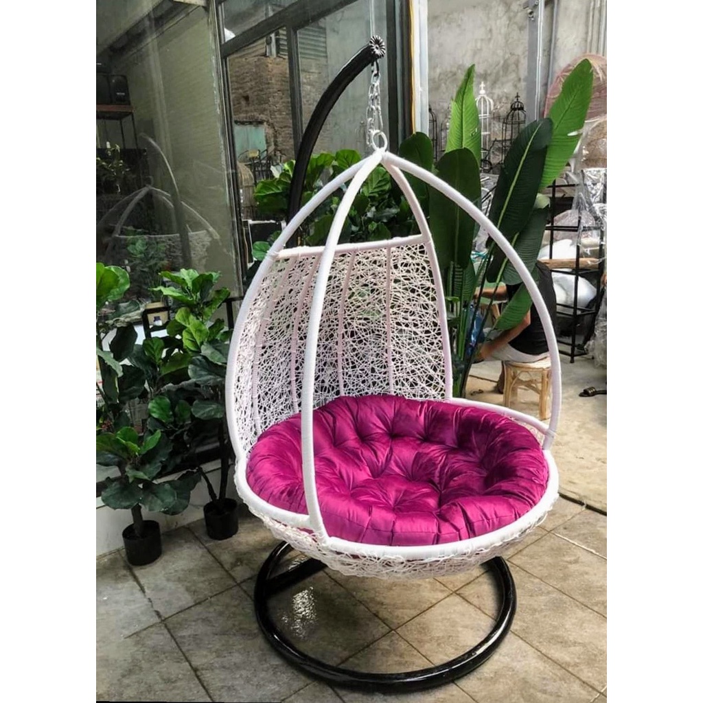 Xích Đu Sân Vườn Thư Giãn Hình Quả Khế Cao Cấp Trang Trí Ban Công Homestay Và Làm Đồ Chơi Cho Bé.