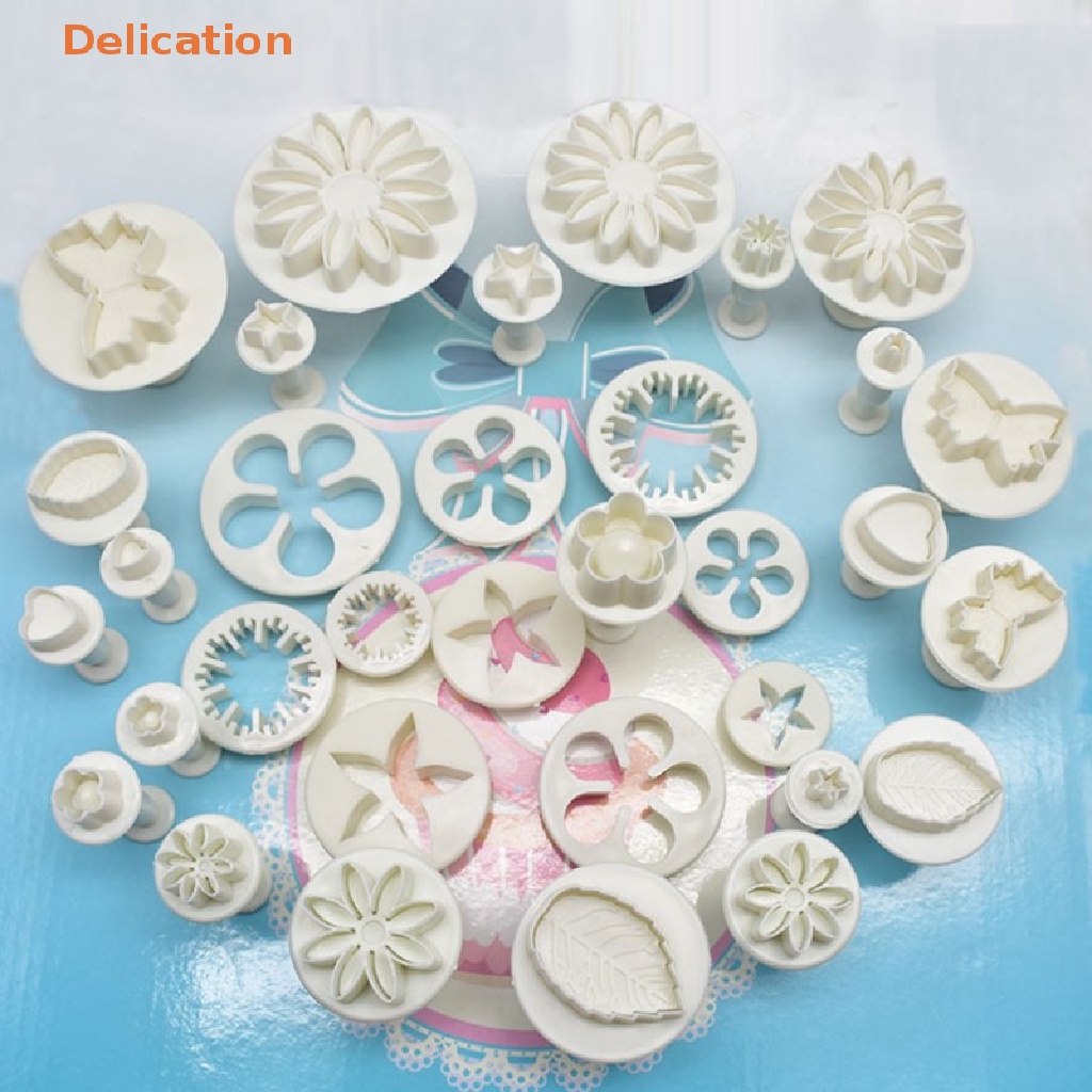 Set 33 Khuôn Nhấn Tạo Hình Bánh Quy DIY