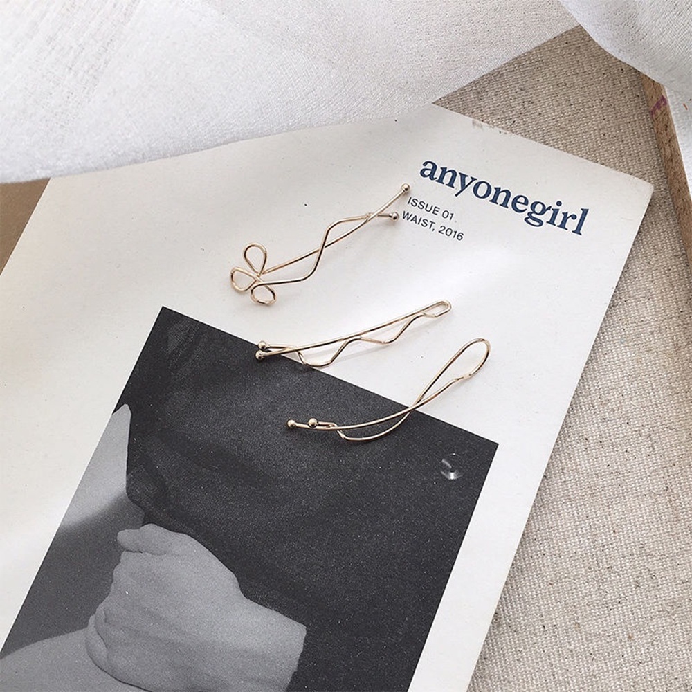 3 Kẹp tóc thiết kế đơn giản thời trang cho nữ