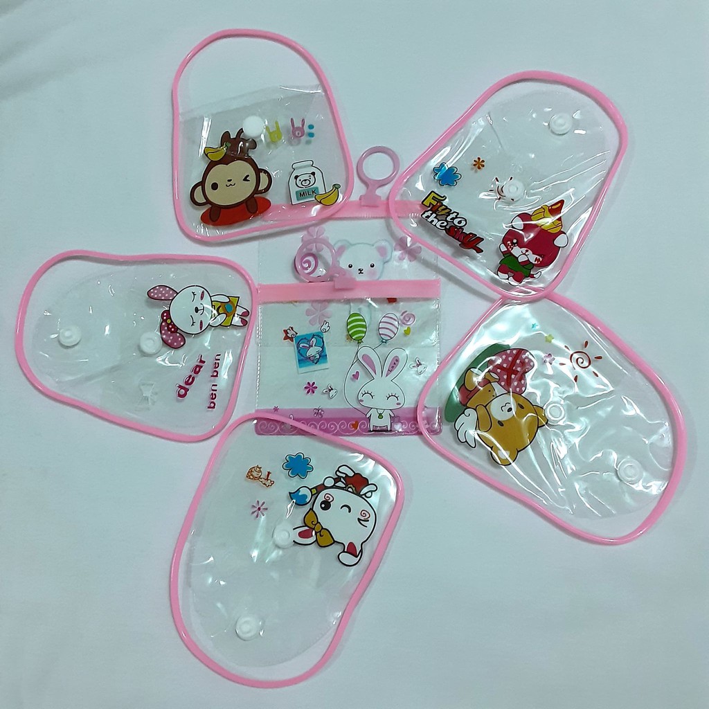 COMBO 500 DÂY CHUN CỘT TÓC, BUỘC TÓC ĐỦ MÀU KÈM TÚI ĐẸP CUTE CHO BÉ