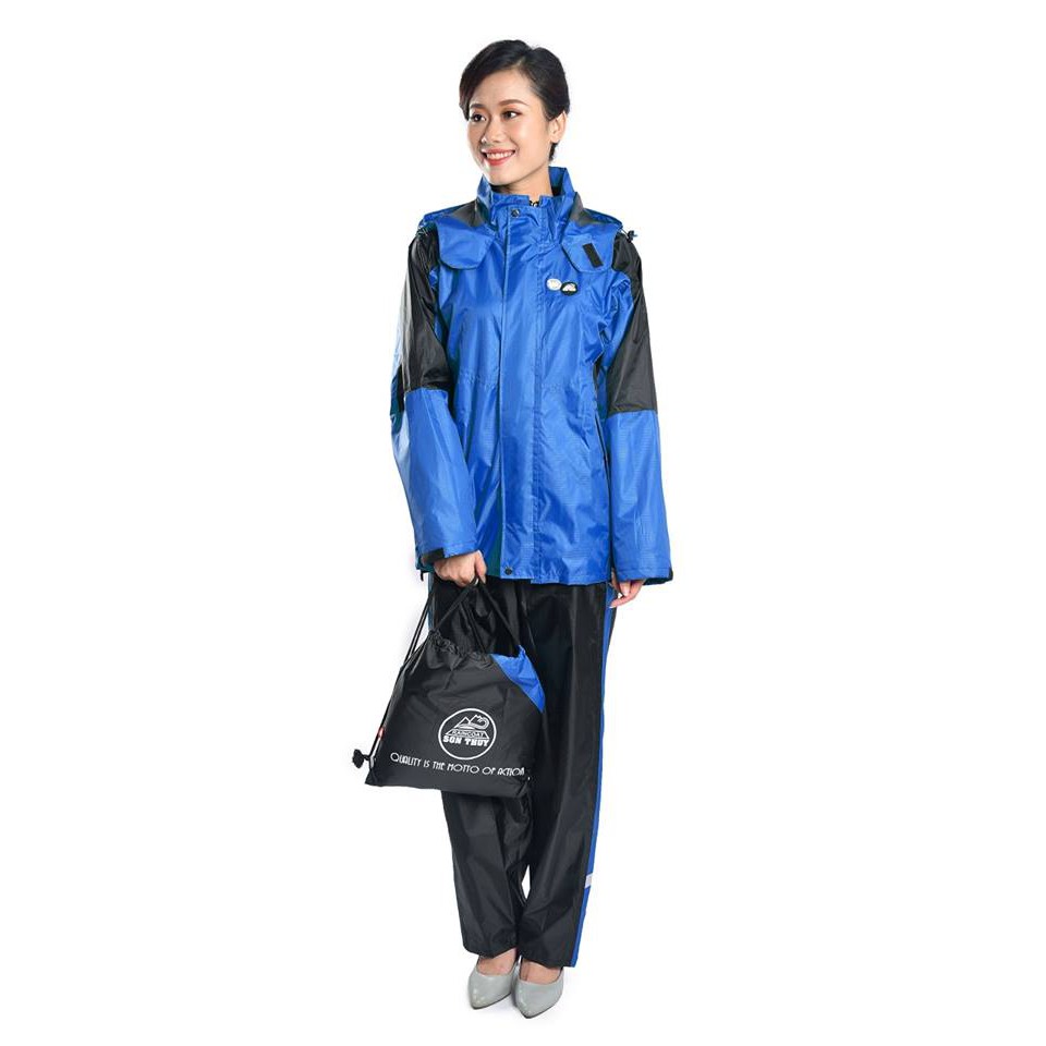 Áo mưa bộ Sơn Thủy K23 màu xanh dương