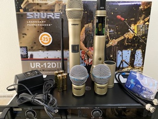 MIC KO DÂY SHURE UR12 DII