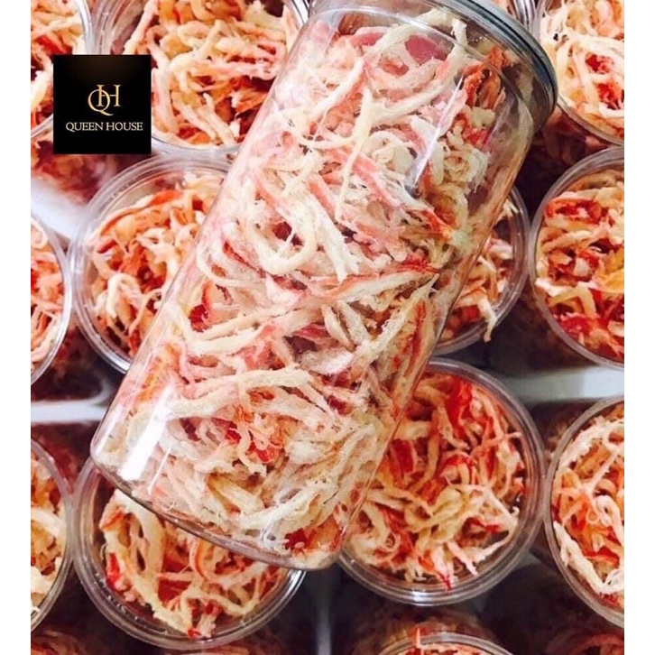 KHÔ MỰC HẤP NƯỚC CỐT DỪA XÉ SỢI SIÊU NGON NGỌT 300G | BigBuy360 - bigbuy360.vn