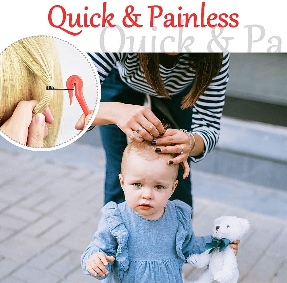 Dụng cụ cắt dây thun buộc tóc không gây đau tiện lợi cho bé