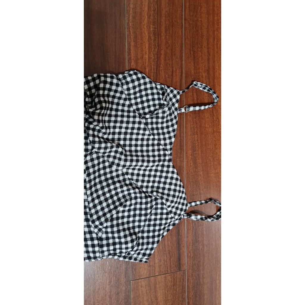 Váy maxi kẻ 2 dây
