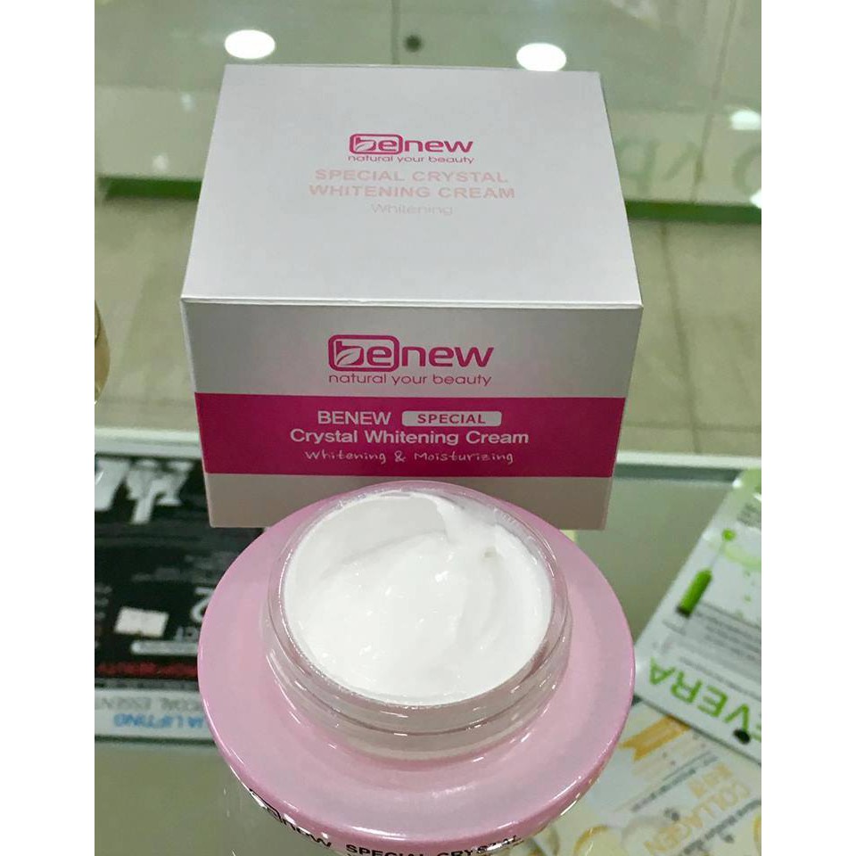 Kem Dưỡng Trắng da Cao cấp BENEW Special Crystal Whitening Cream