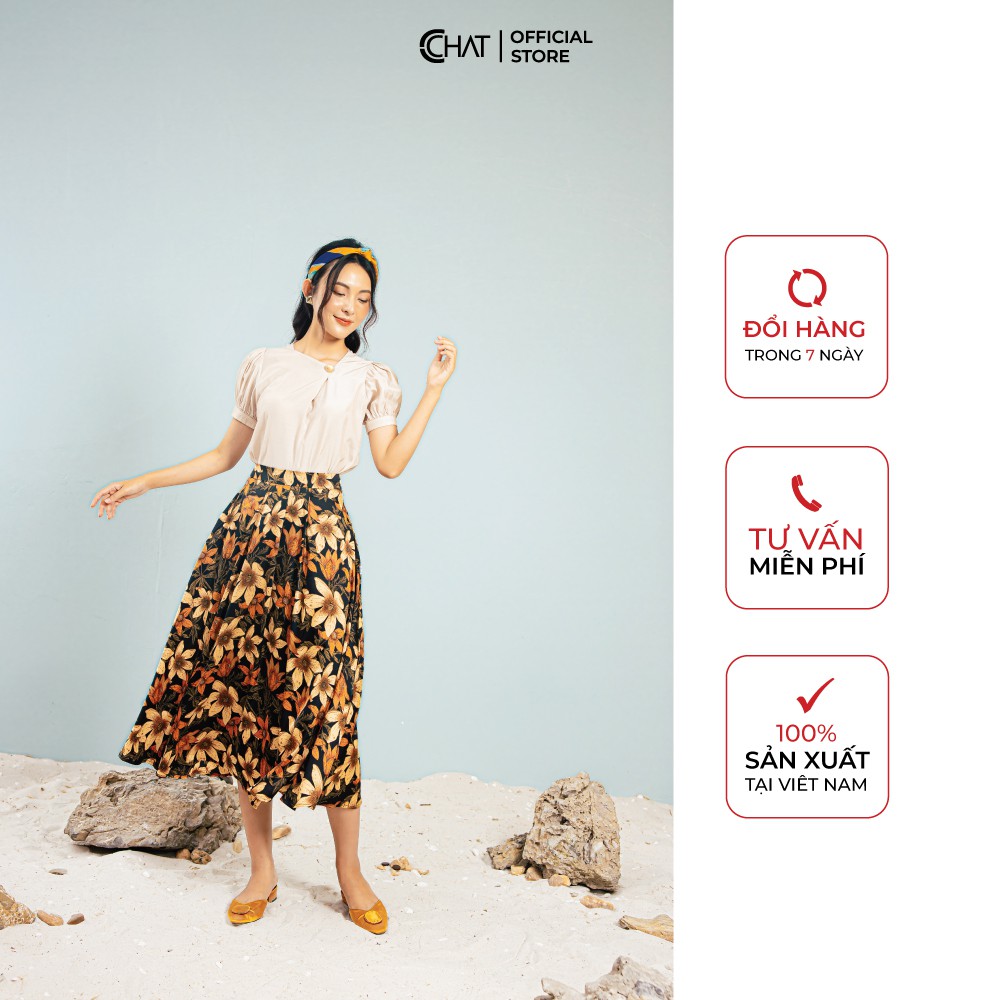Áo Sơ mi cổ xếp kiểu tay cộc