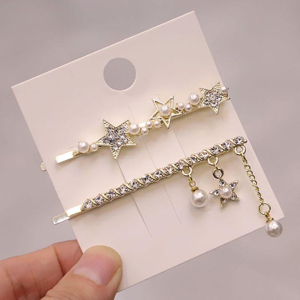 Kẹp Tóc Phối Tua Rua Thời Trang Phong Cách Hàn Quốc Cho Nữ