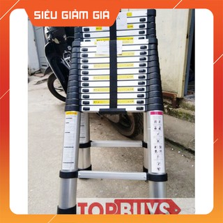 Thang nhôm rút 4.4m - bh 2 năm