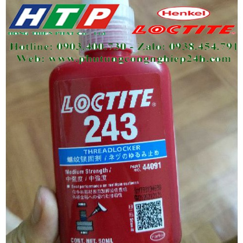 Keo dán Henkel loctite 243-50ml