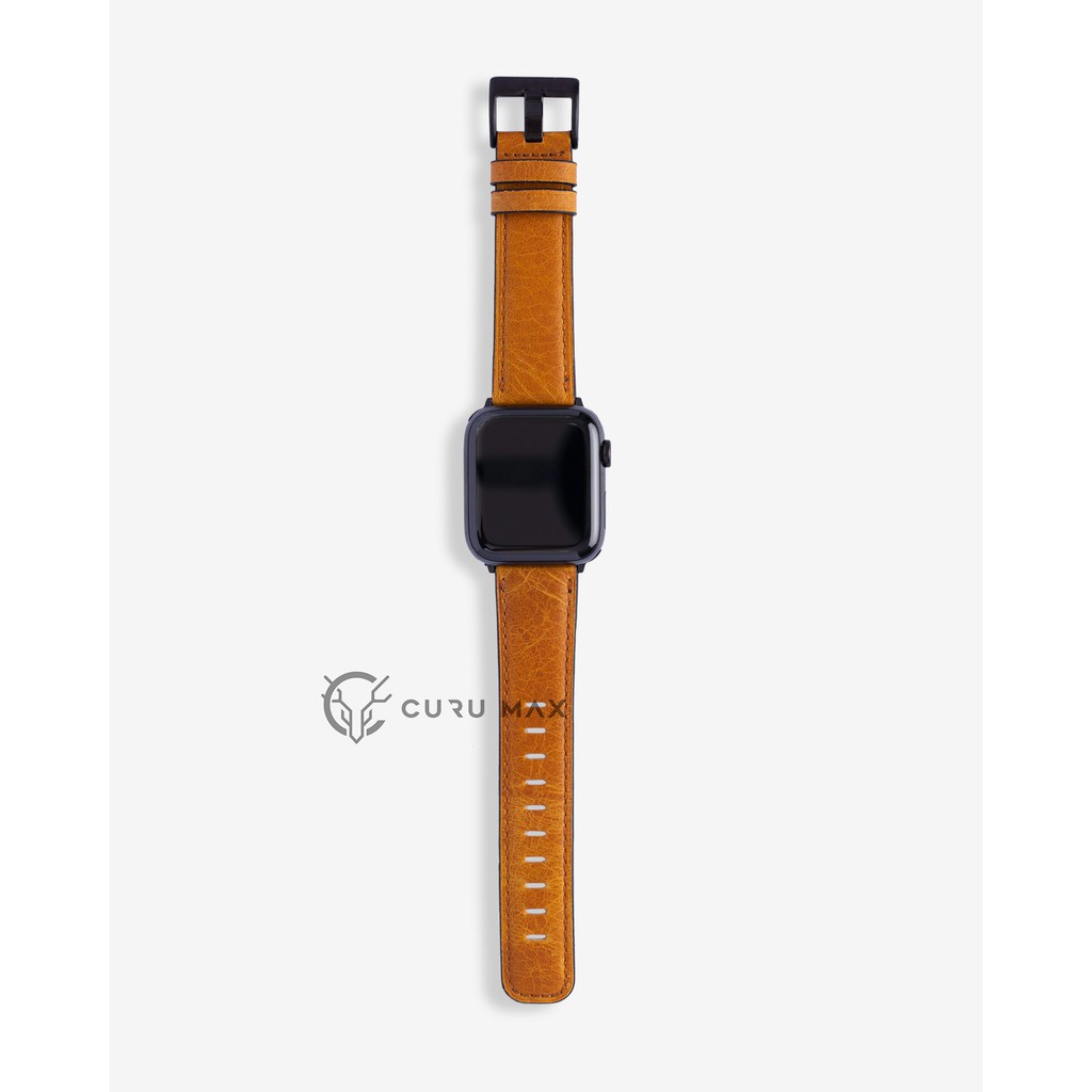 [Mới Nhất 2021] Dây da Textured Leather Band for Apple Watch series 6/5/4/3/2/1