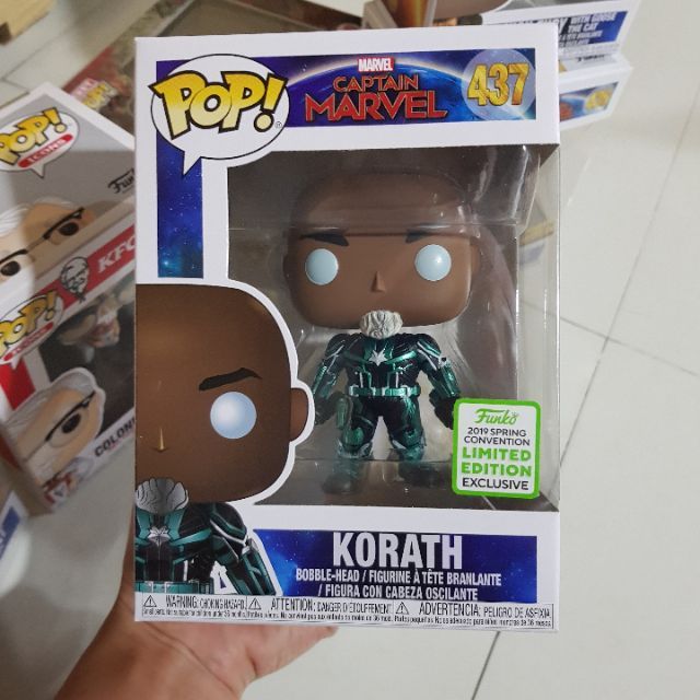 Đồ chơi mô hình funko pop 437 Korath (Starforce Suit) [Spring Convention] - Marvel