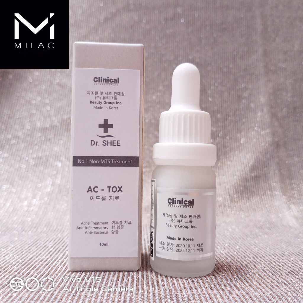 (Mẫu mới 2021) Tinh chất dành cho mụn AC- TOX Dr.Shee