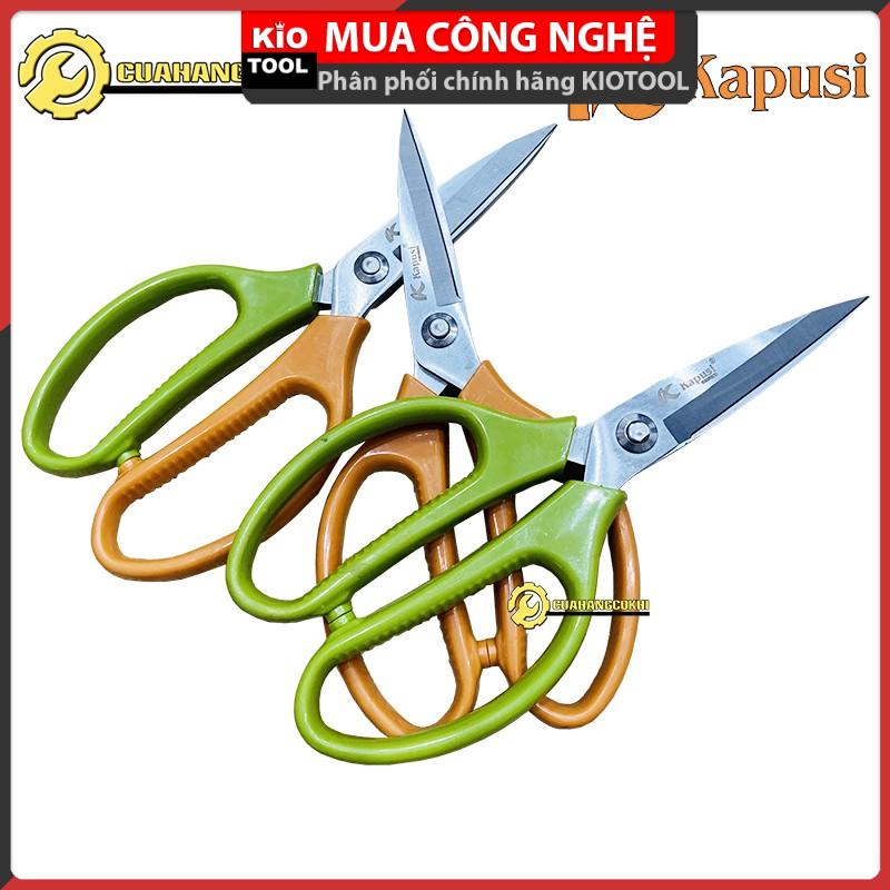 Kéo cắt thực phẩm Nhật Kapusi - kéo cắt gà chuôi màu ngẫu nhiên