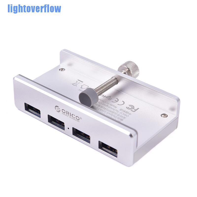 Hub chia 4 cổng USB 3.0 ORICO bằng nhôm dành cho Laptop máy tính để bàn 10-32mm