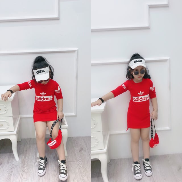 sỉ váy kèm túi bé gái