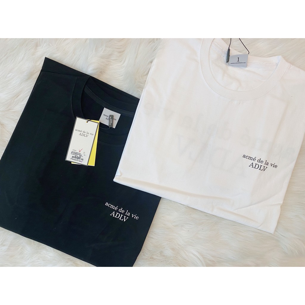 Áo thun cao cấp Acme De La Vie ADLV chính hãng Hàn Quốc Auth Mẫu Basic tee