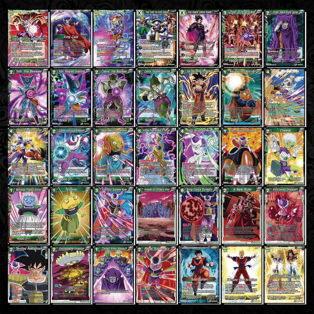 [Độc Quyền Phản Quang 7 Màu] Thẻ Bài Dragon Ball Super Card Game - 7 Viên Ngọc Rồng - Phần 3 - Khổ 6.3 x 9 cm