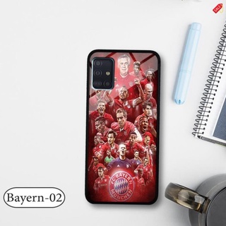 <Mới về> Ốp lưng kính 3D Samsung A51 -hình đội bóng
