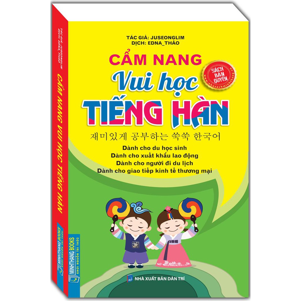 Sách - Cẩm nang vui nang vui học tiếng Hàn
