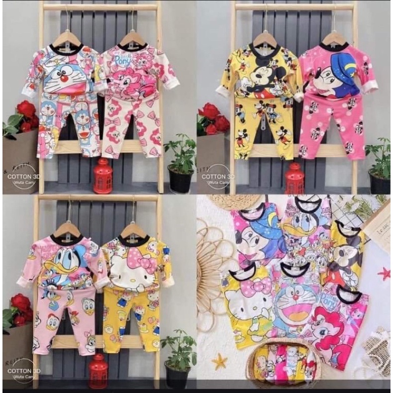 bộ bé gái tay dài