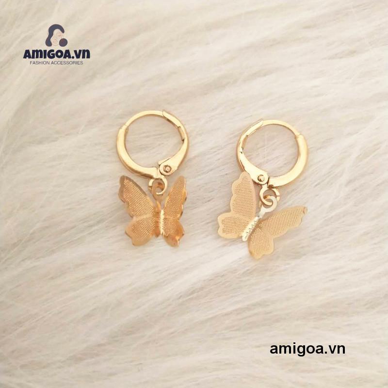 ✨✨Đôi khuyên tai hình bươm bướm sáng tạo thời trang