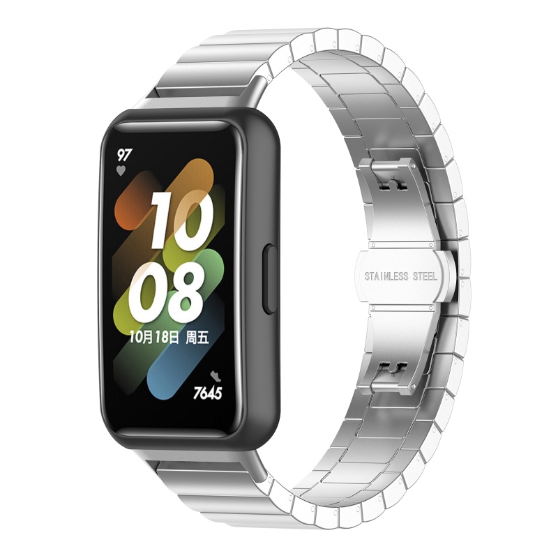 Dây Đeo Inox Cho Đồng Hồ Thông Minh Huawei Band 7