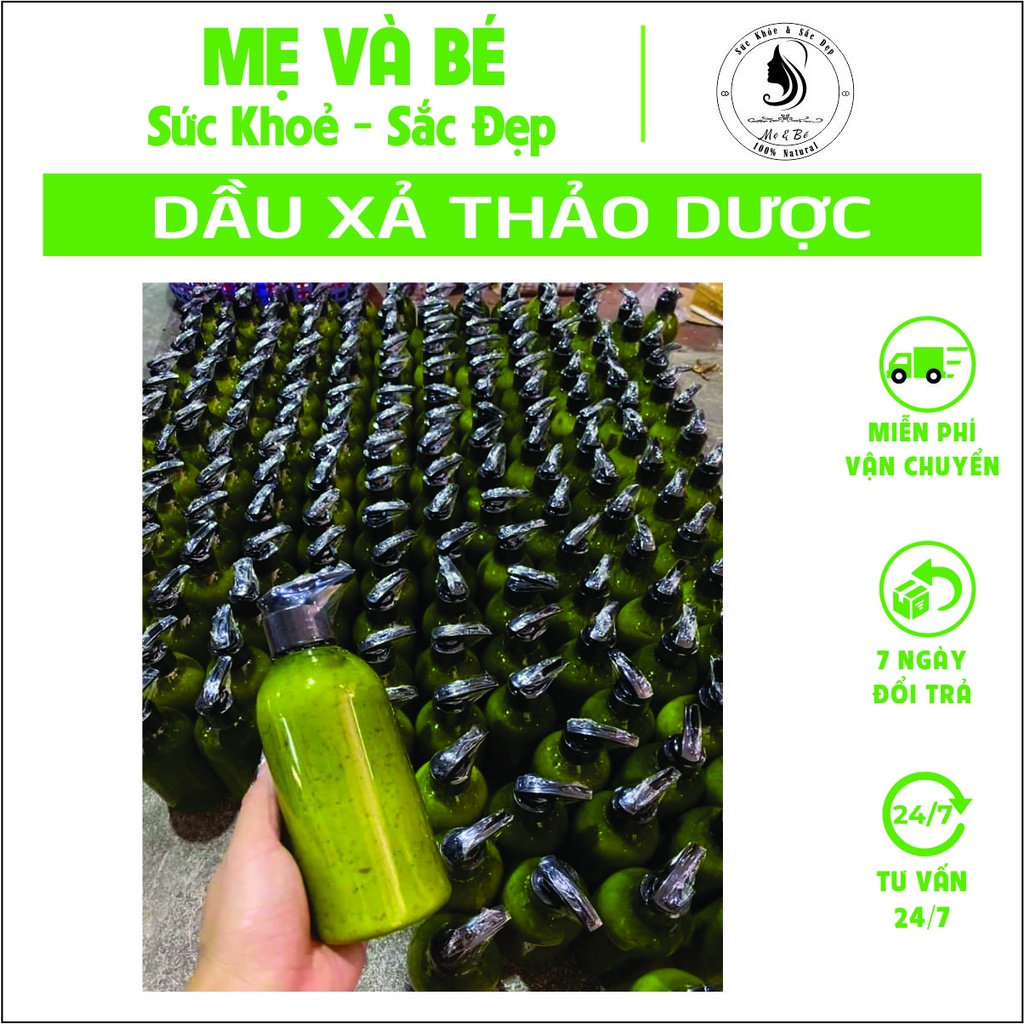 Dầu xả tóc thảo dược dưỡng tóc mềm mượt ,Dầu xả tóc giảm gãy rụng và kích mọc tóc