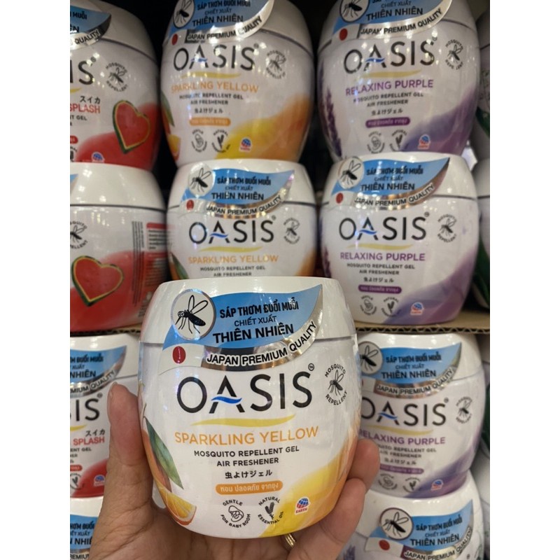 Sáp Thơm Đuổi Muỗi OASIS (180 gram)