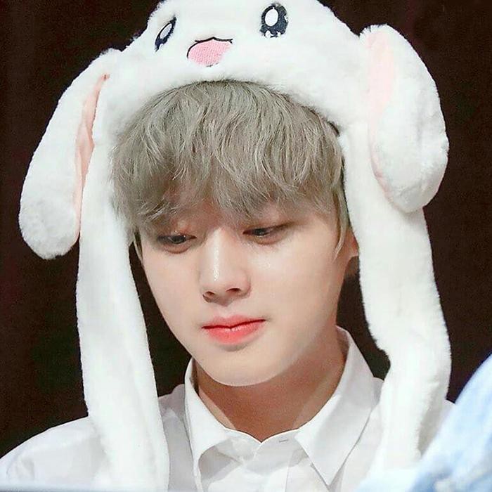 [BÁN SỈ] Mũ Tai Thỏ Giật - Nón Vũ Đạo Kpop Bóp Vẫy Tai - Cosplay Siêu Cute