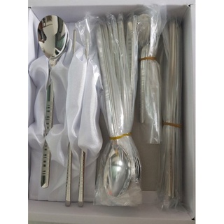 Set thìa - đũa - dĩa inox Corelle 28 món
