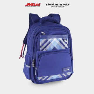 Balo Học Sinh MITI BL1065M Chất Liệu Cao Cấp Trượt Nước Nhiều Ngăn Chứa Đồ