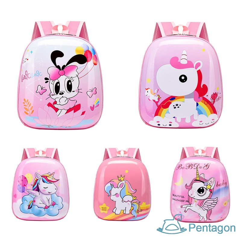 Balo Vỏ Trứng Kiểu Hoạt Hình Động Vật Phong Cách Phương Tây Cho Bé