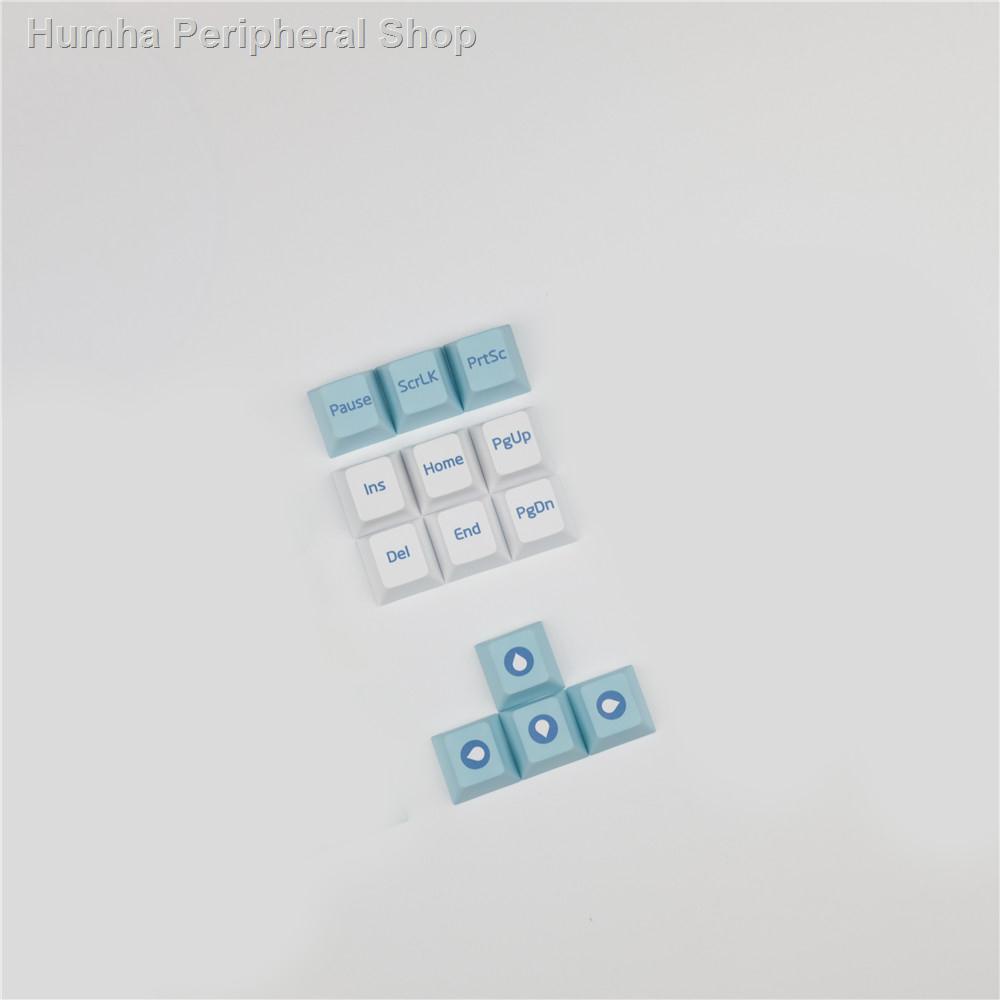 Humha JIENIGUI Nắp Bàn Phím Cơ cherry profile PBT Nhuộm Màu Cá Nhân Hóa