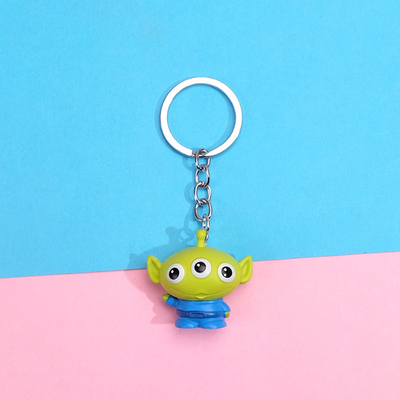 Móc Khóa Hóa Trang Nhân Vật Hoạt Hình Toy Story Ba Mắt