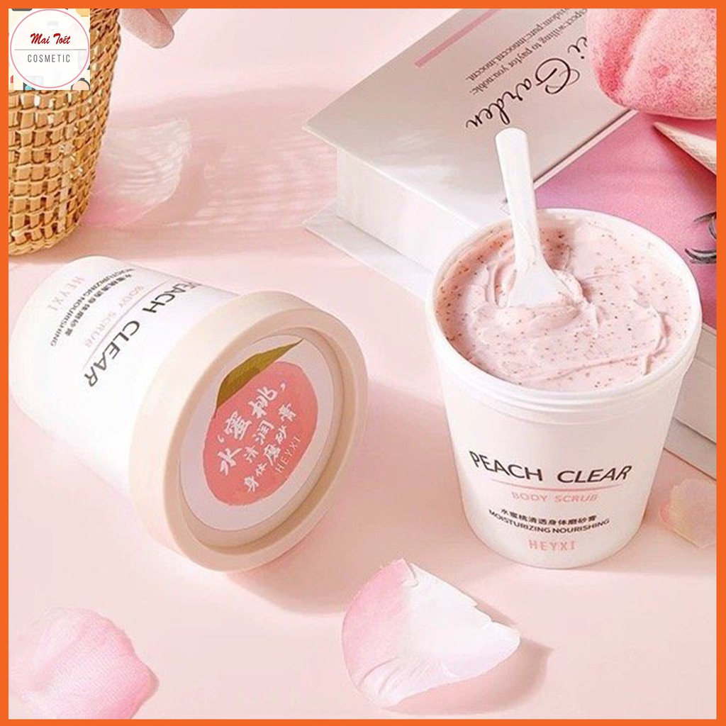 [Săn Sale][PEACH CLEAR]- Tẩy da chết body đào Nội địa Trung