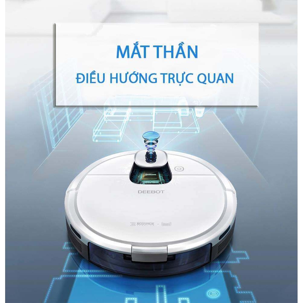 [TRƯNG BÀY] Robot DJ35 ECOVACS DEEBOT Robot hút bụi lau nhà