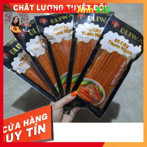 Tăm cay mì cây thơm ngon oliwa ăn vặt ngon cổng trường đồ ăn vặt hấp dẫn