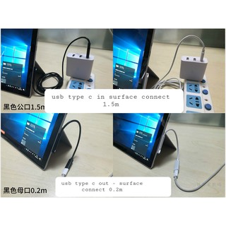 Cáp chuyển Surface Connect ra USB Type C