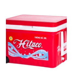 Thùng đá 38l Hitaco có bánh xe giữ nhiệt tốt 20-48h