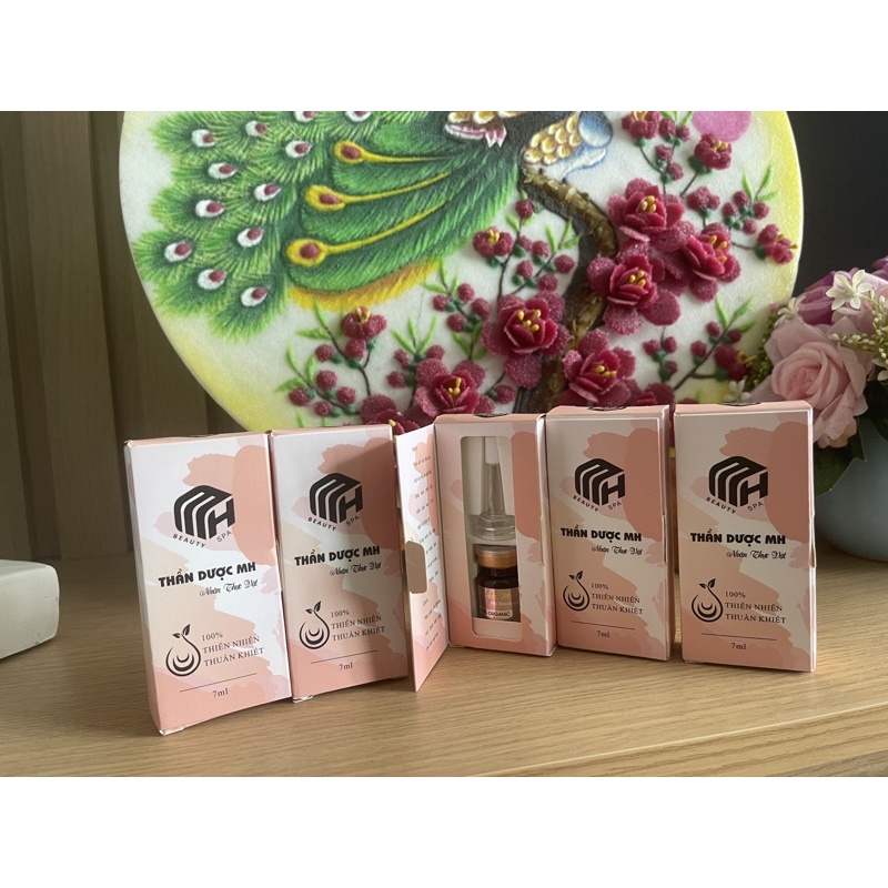 Noãn Thực Vật Mờ Thâm Xóa Mụn Thần Dược MH Beauty Spa Chính Hãng