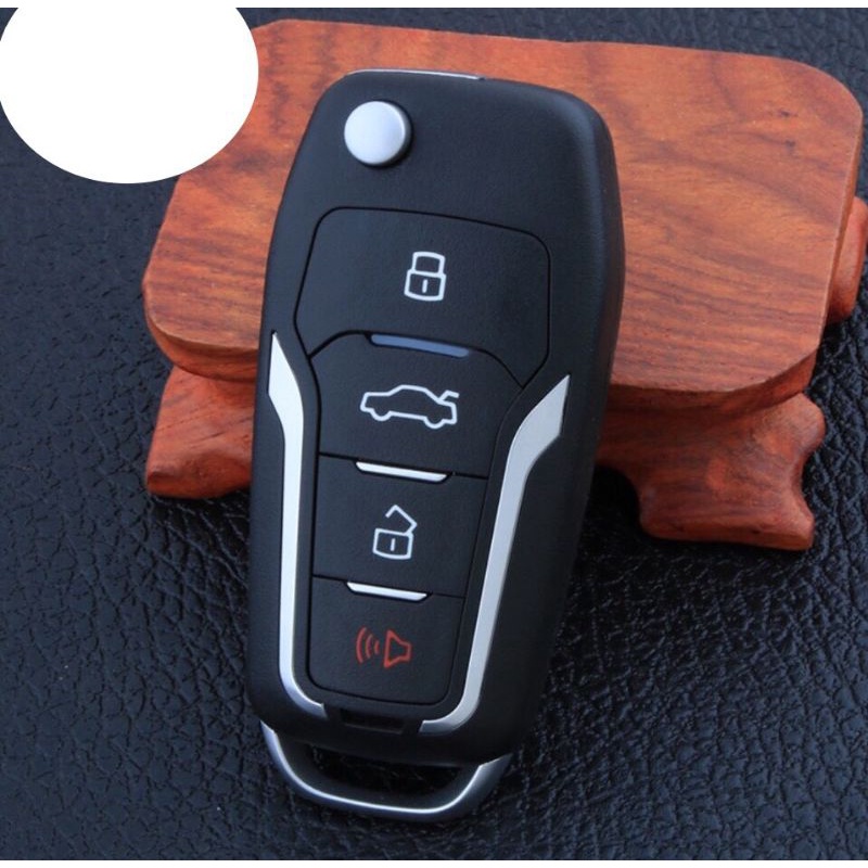 Vỏ chìa khoá độ gập xe Ford 4 NÚT